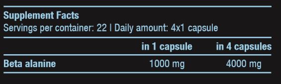 BIOTECH USA Beta Alanine caps - Image 2