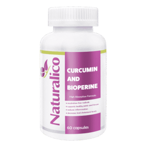 NATURALICO Curcumin And Bioperine 60 капсули