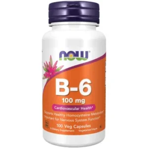 NOW Foods Витамин B-6 (PYRIDOXINE) 100 МГ - Capsules