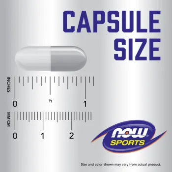 NOW Foods L-Glutamine 1000 mg - Capsules - Image 4