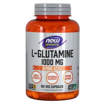NOW Foods L-Glutamine 1000 mg - Capsules