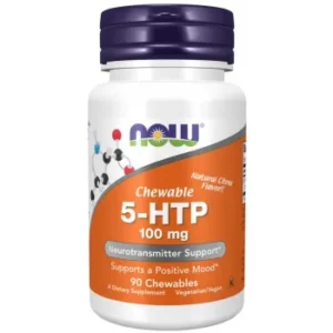 NOW Foods 5-HTP 100 mg - 90 Chewable Lozenges