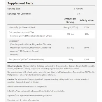 NOW Foods Magnesium & Calcium 2:1 - 100 таблетки - Image 2