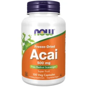 NOW Foods Acai 500 мг - 100 Капсули