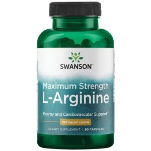 Swanson Максимално силен Л-Аргинин 850mg