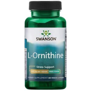Swanson Л-Орнитин 500mg