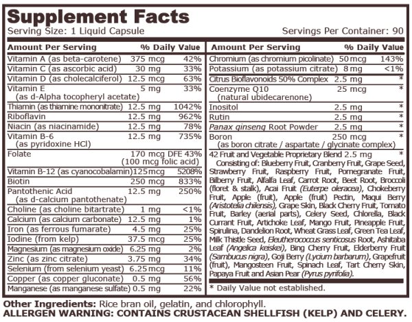 Pure Nutrition - LIQUID MULTI - Image 2