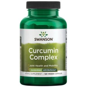 Swanson Куркумин комплекс с БиоПерин стандартизиран