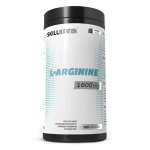 Skill Nutrition L-Arginine 1600 mg, 120 Vegan Capsules
