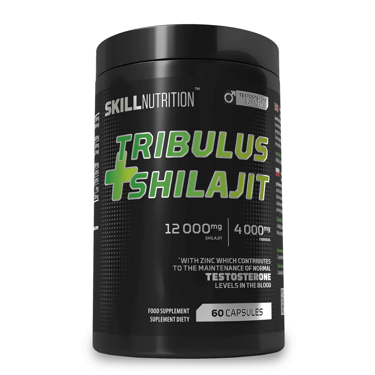 Skill Nutrition Tribulus + Shilajit
